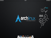 Gnome Arch Linux Pantheon Shell